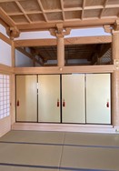 寺院襖の画像